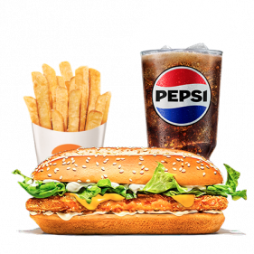 Long Chicken™ se sýrem menu