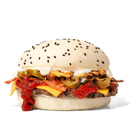 Bloody Bite Beef Burger Menu